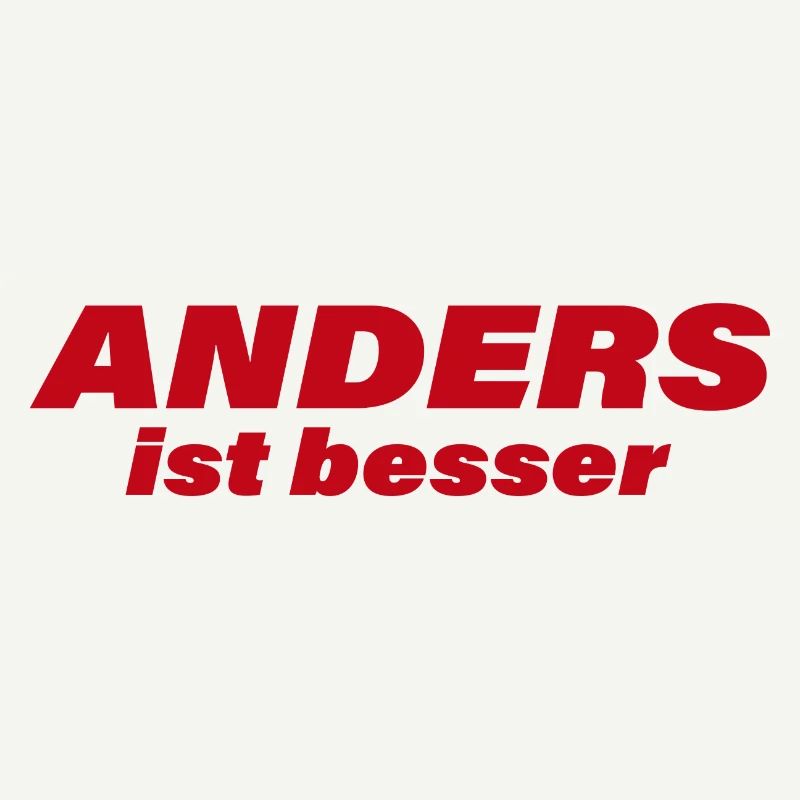 DIFFÉRENT, C’EST MIEUX