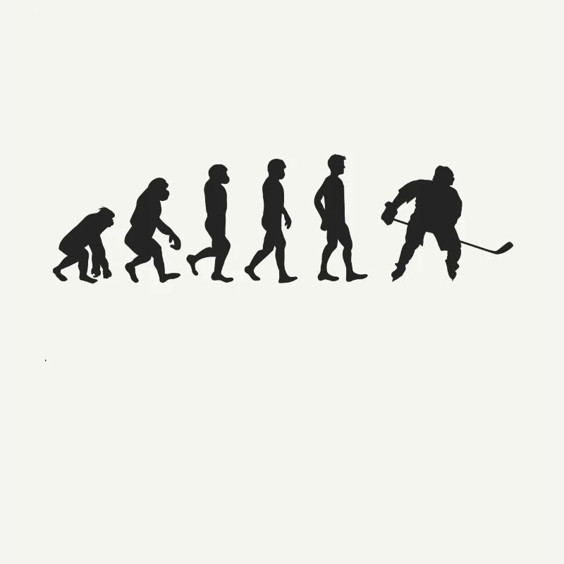 Evolution de hockey sur glace