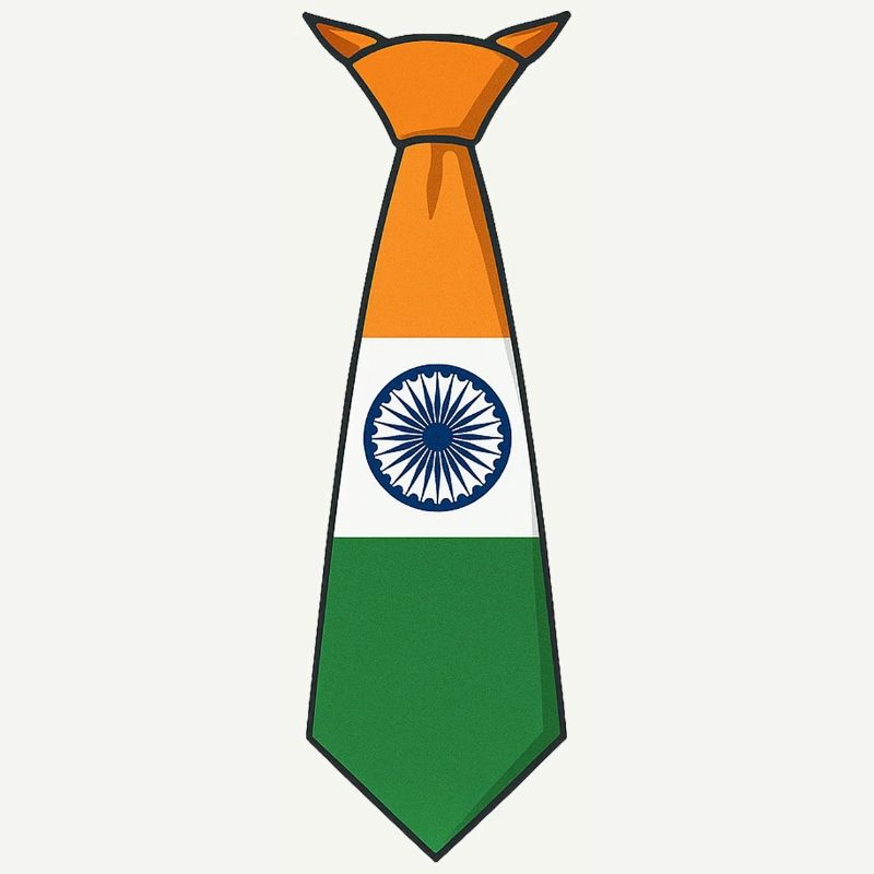 India Tie – Flaggendesign