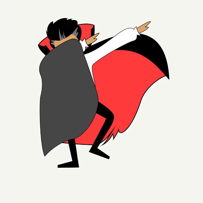 Dabbing Vampire