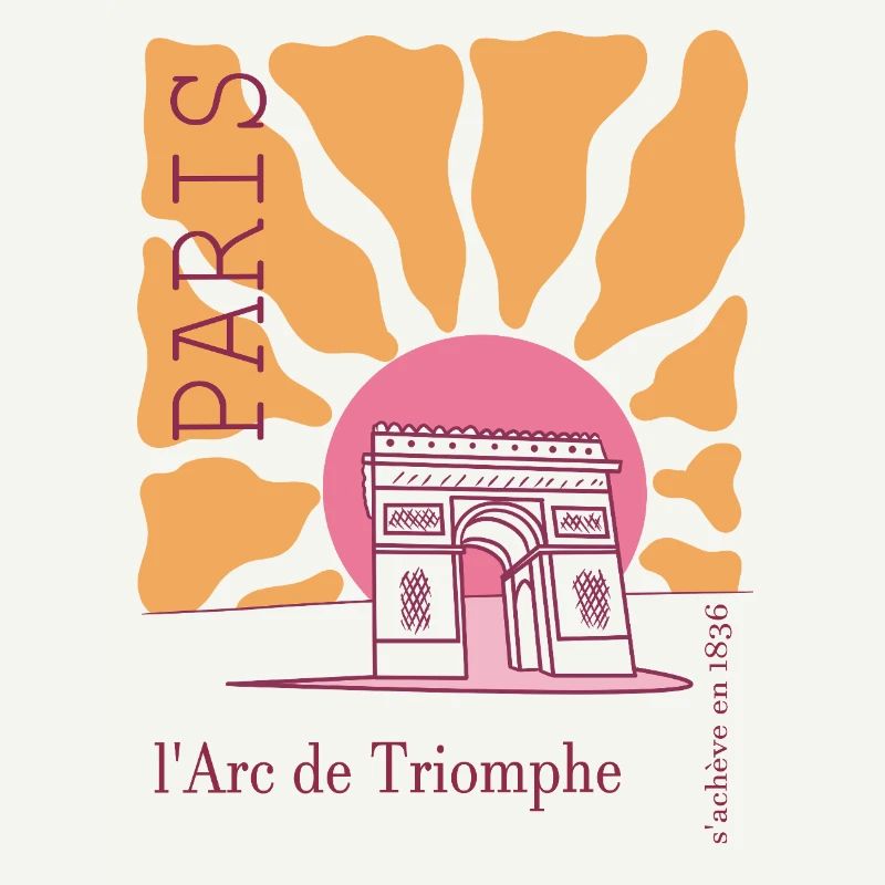 Frankreich arc de triomphe