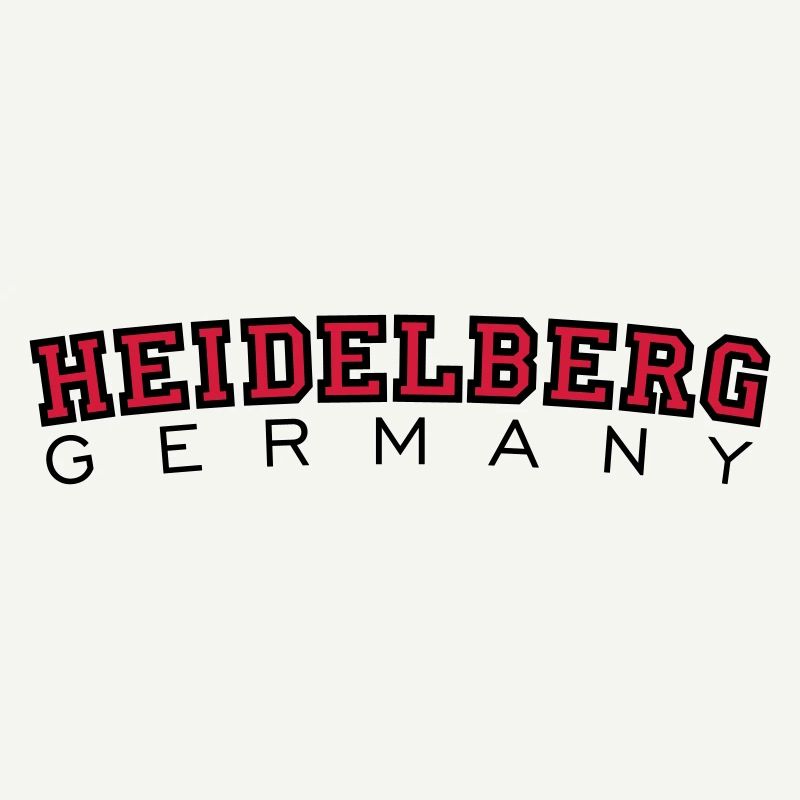 Heidelberg Germany Red/Black