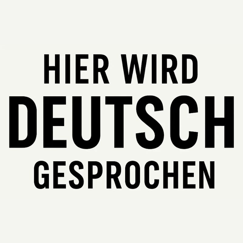 Hier Wird Deutsch Gesprochen