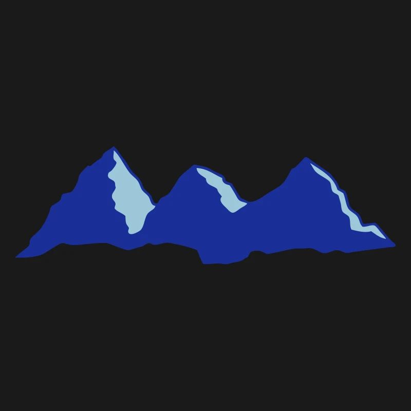 mountain highlander drawing vector
