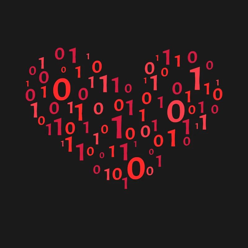 Code de cœur informatique Codage