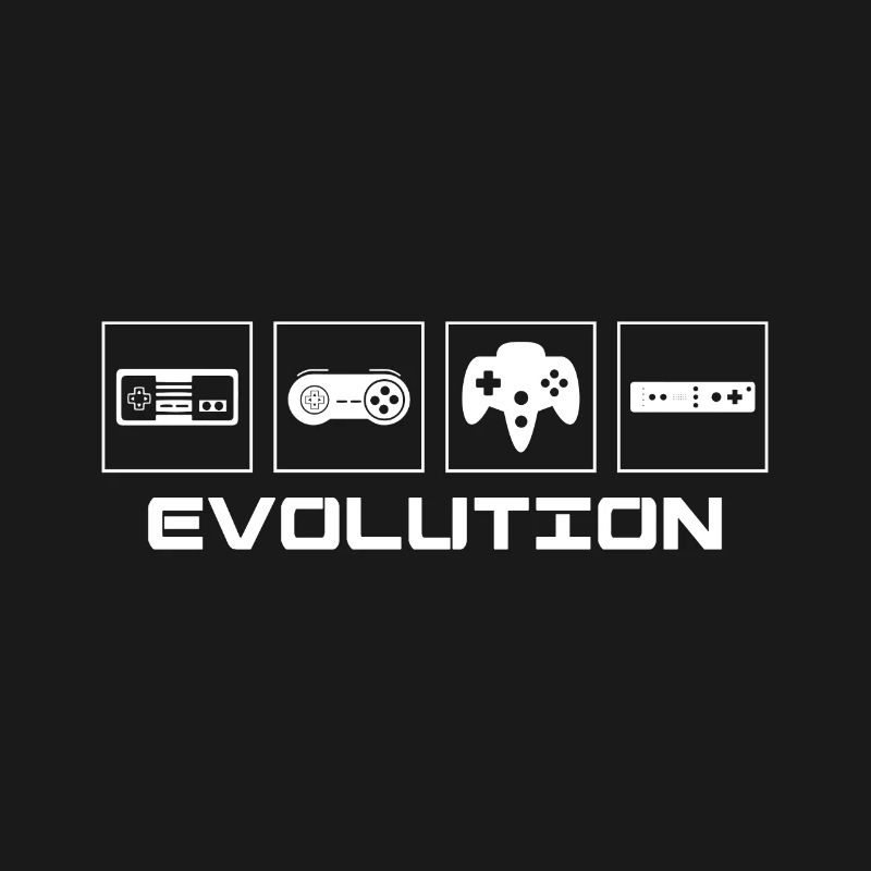 Die Videospiele Evolution - Geschenk