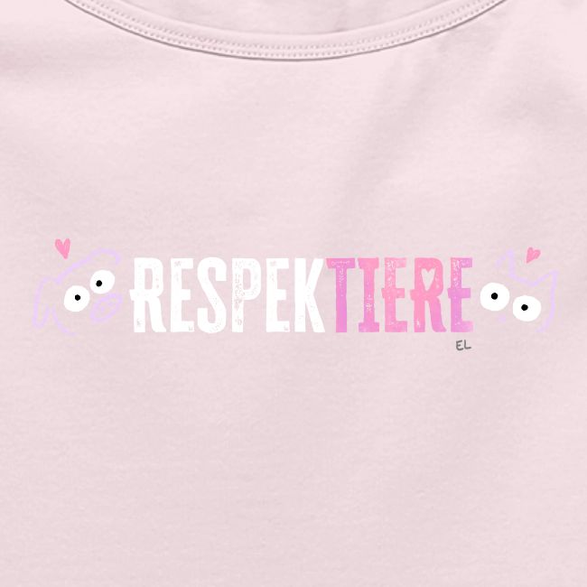 respekTIERE Schriftzug