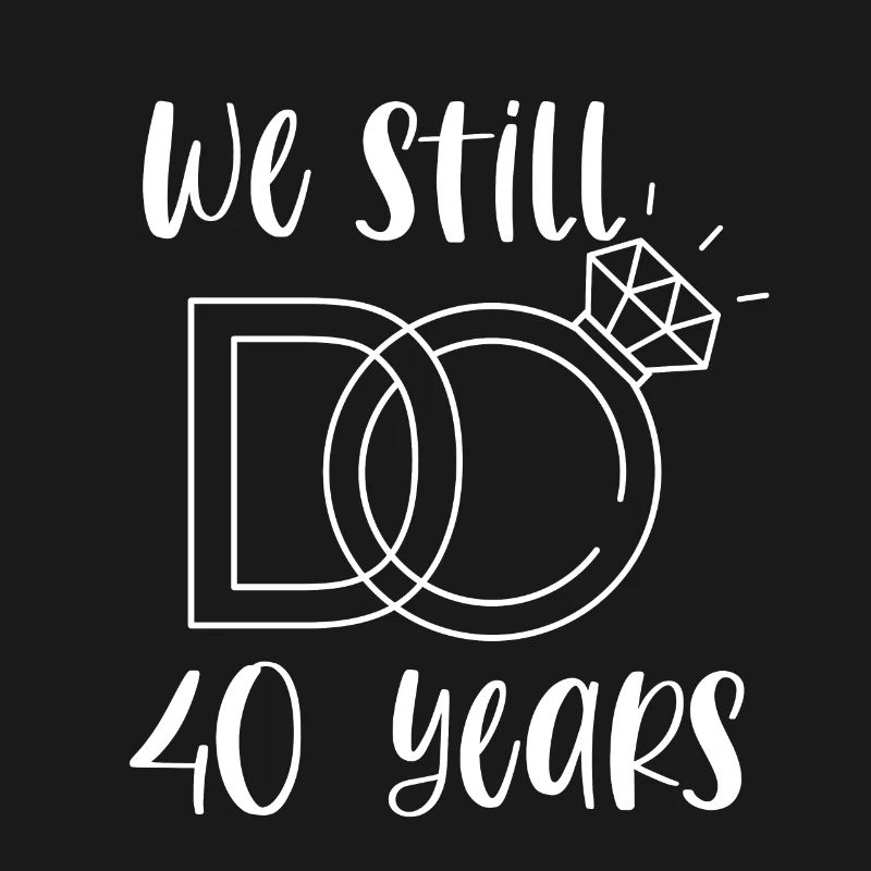 40th Wedding Anniversary Couples Ruby Wedding Anniversary