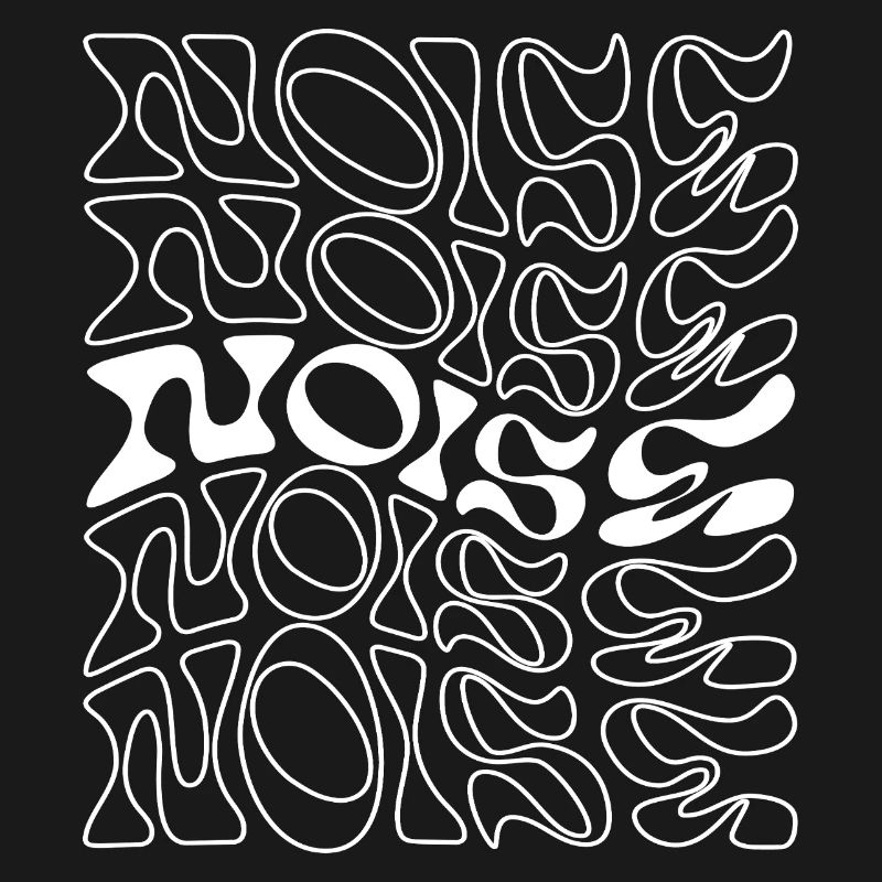 Noise music Abstract Fluid Line Pattern