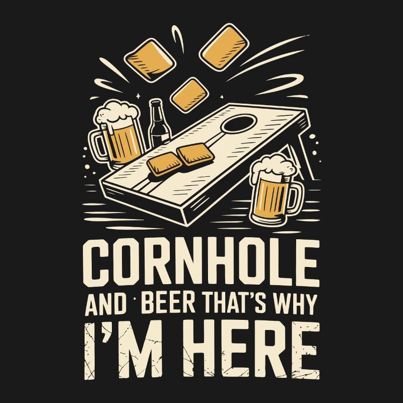 Cornhole und Bier