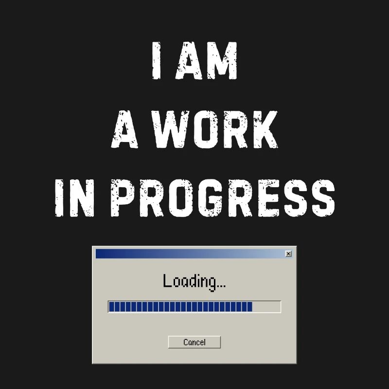 Work in progress – Loading bar - Travail bureau