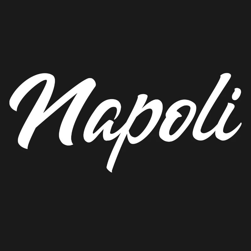 Napoli Script Schriftzug