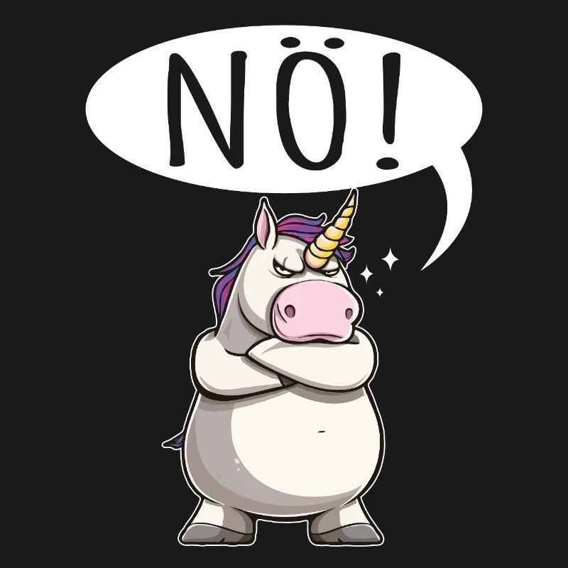 Unicorn Nope chubby