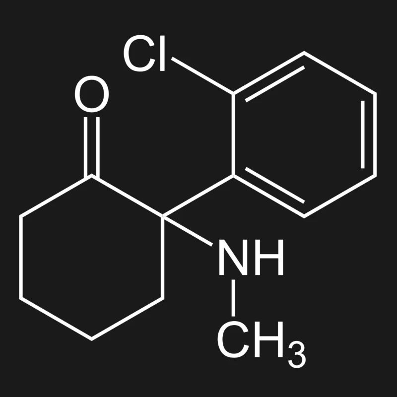 Formule structurelle de kétamine