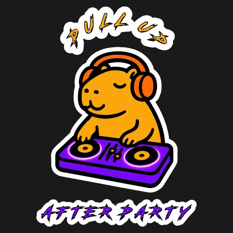 DJ Capybara - Pull Up After Party Neon Chill