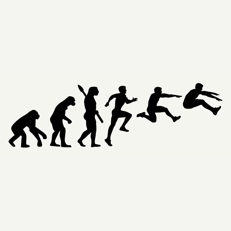 Évolution Saut en longueur