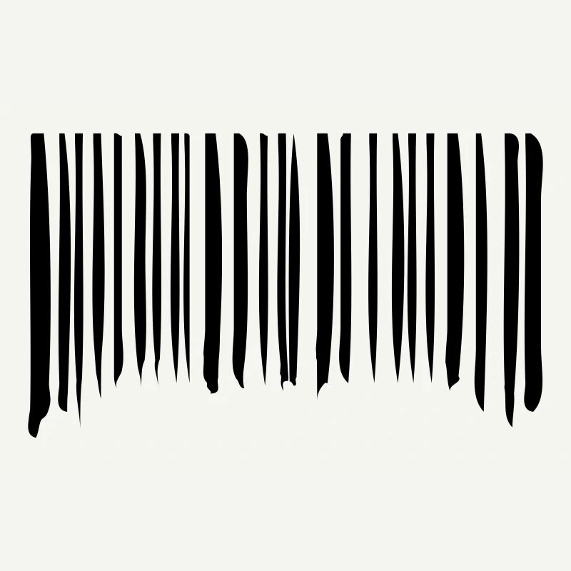 Barcode Strokes Lines Scribbled Barcode Scan