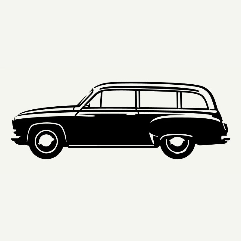 Combi de voitures anciennes