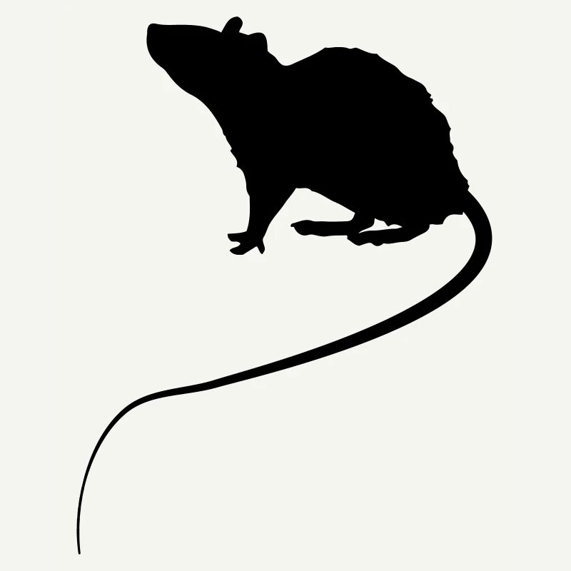 Silhouette de la souris