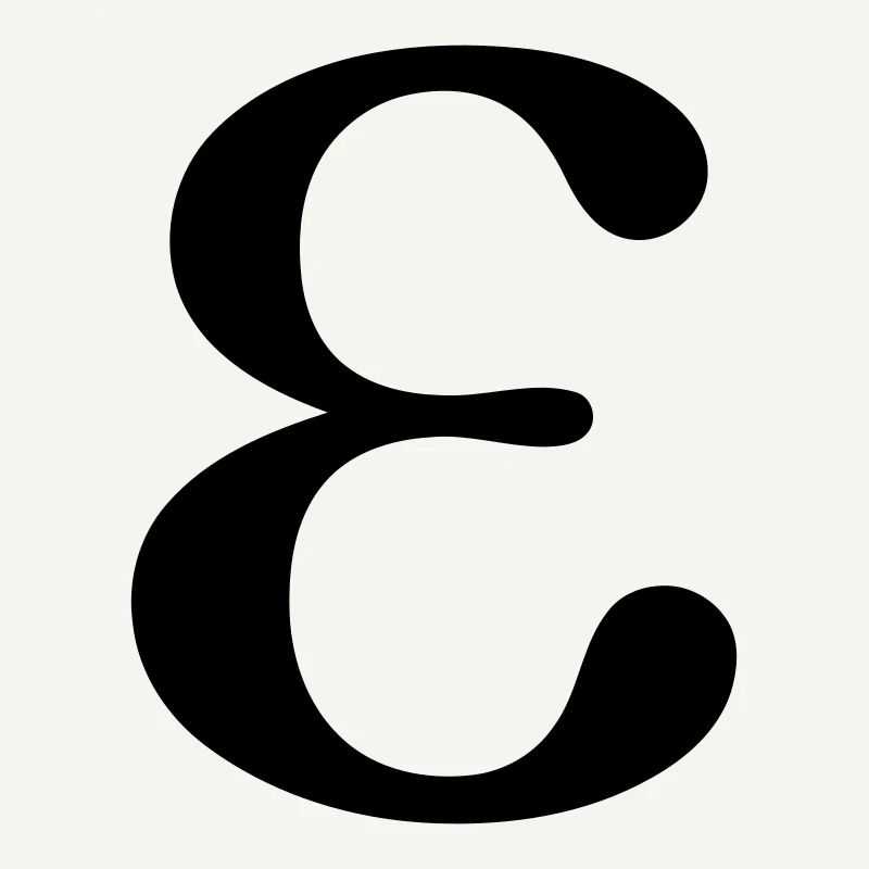 Epsilon griechischer Buchstabe