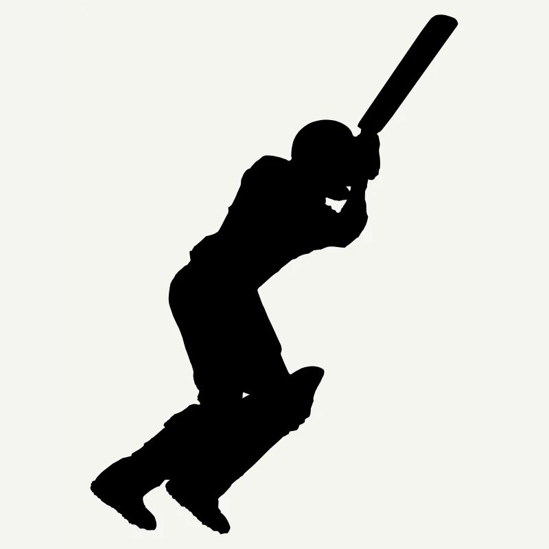 Cricket Player (Vector)