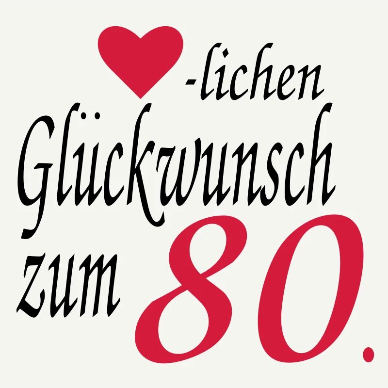 80e anniversaire