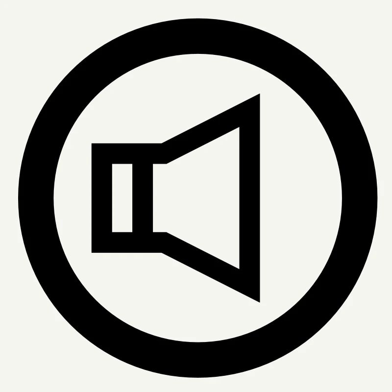 speaker icon