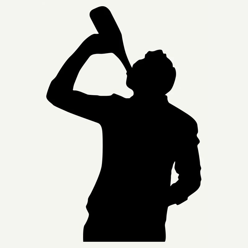 drinking boy