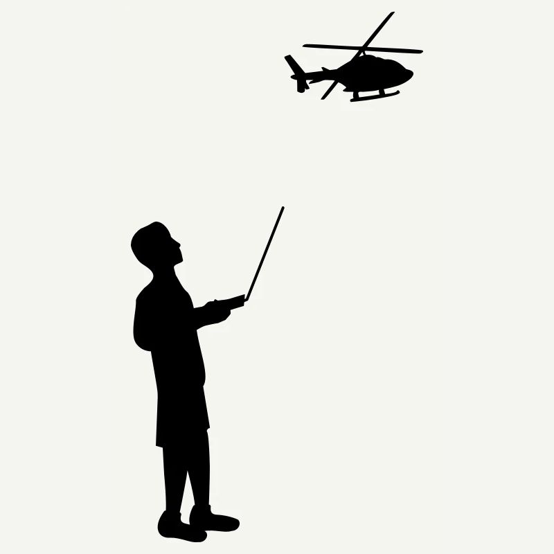 Modèle radiocommandé hélicoptère télécommande