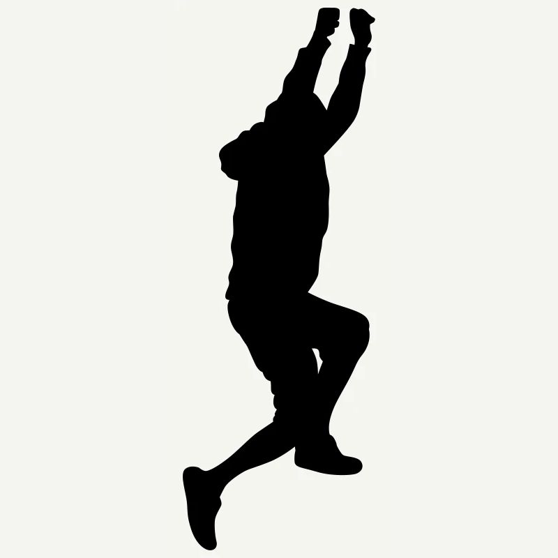 Man body Silhouette vector design