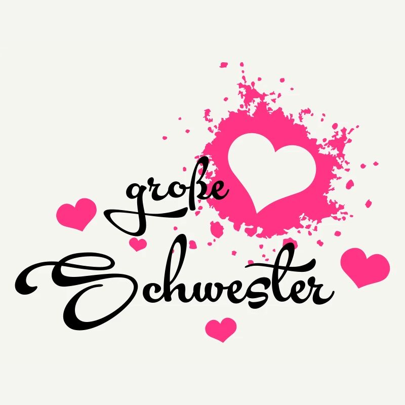 Große Schwester - Herzchen