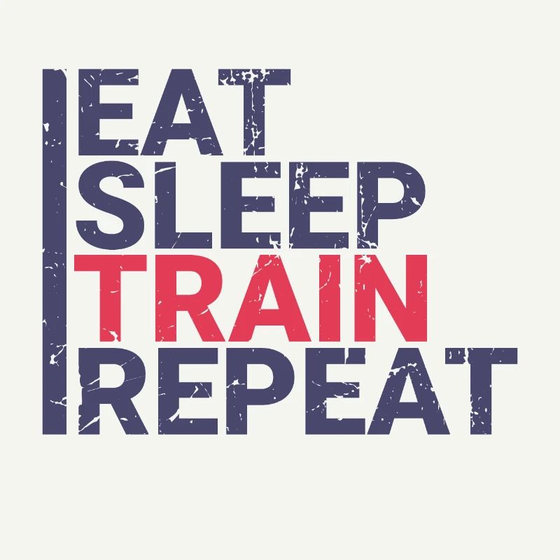 Manger dormir train répéter