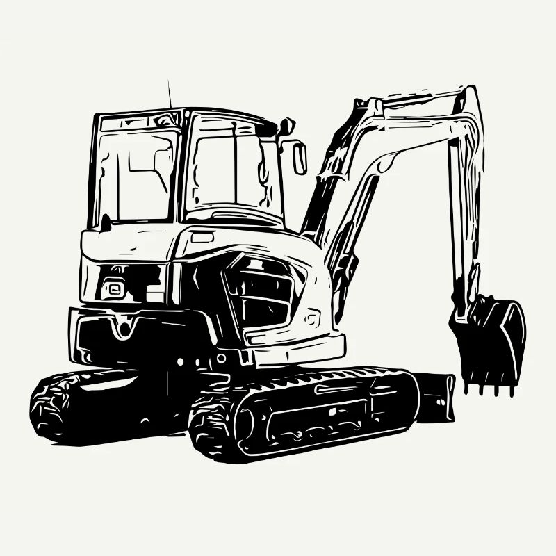Kleiner Bagger