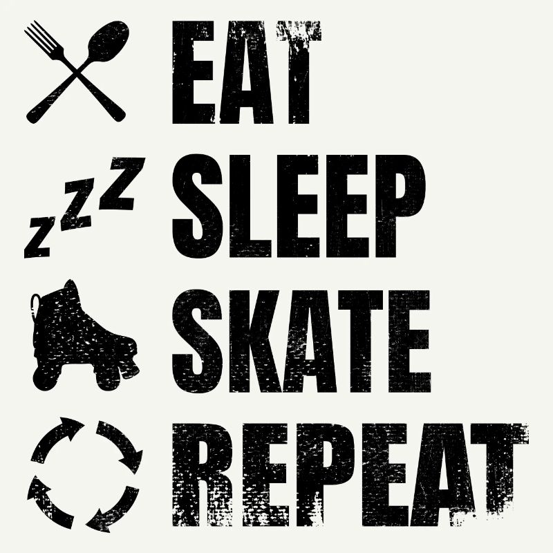 Roller skating routine