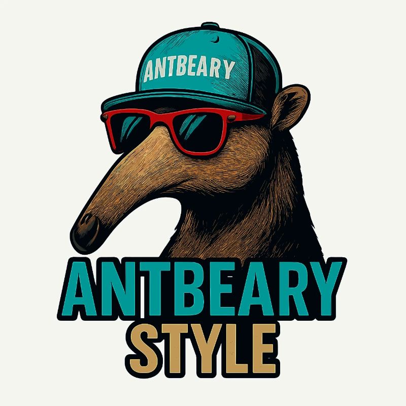 Dessin animé de Fourmilier style Antbeary