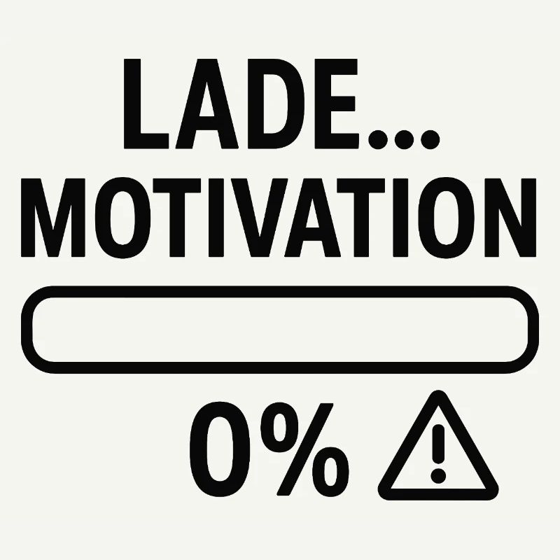 Barre de motivation à zéro