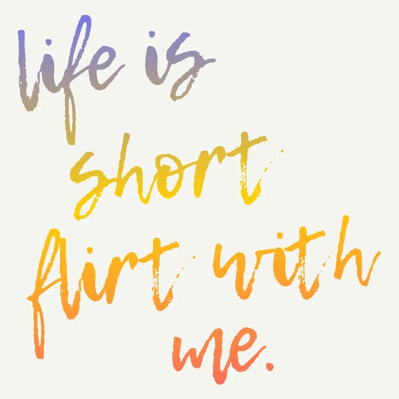 La vie est courte Draguette avec moi - Tour Gradient Script