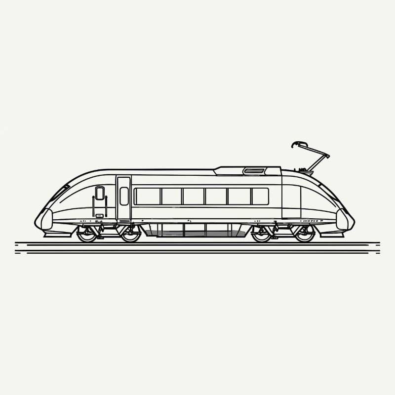 Train Sketch
