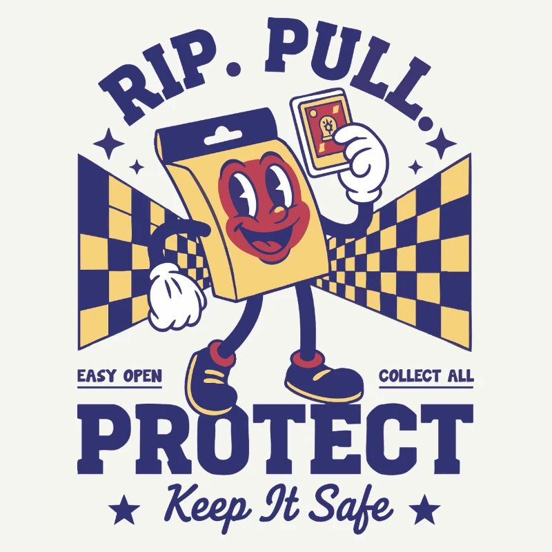 Carte à collectionner RIP PULL PROTECT Keep It Safe