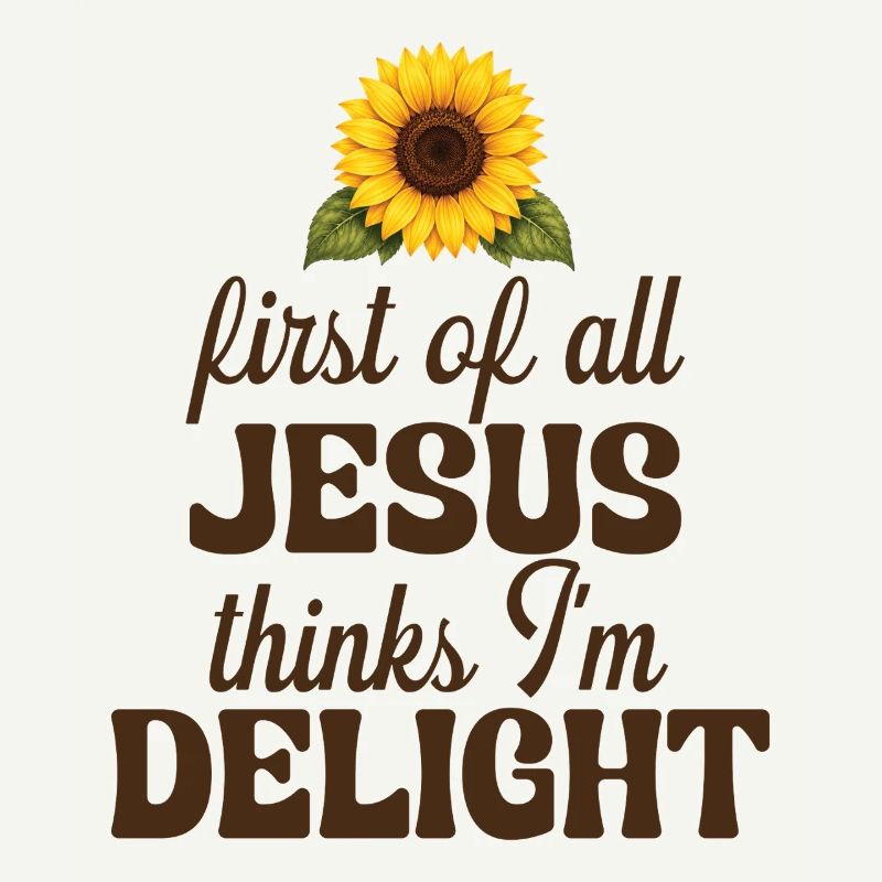 Zunächst einmal denkt Jesus, ich bin eine Freude
