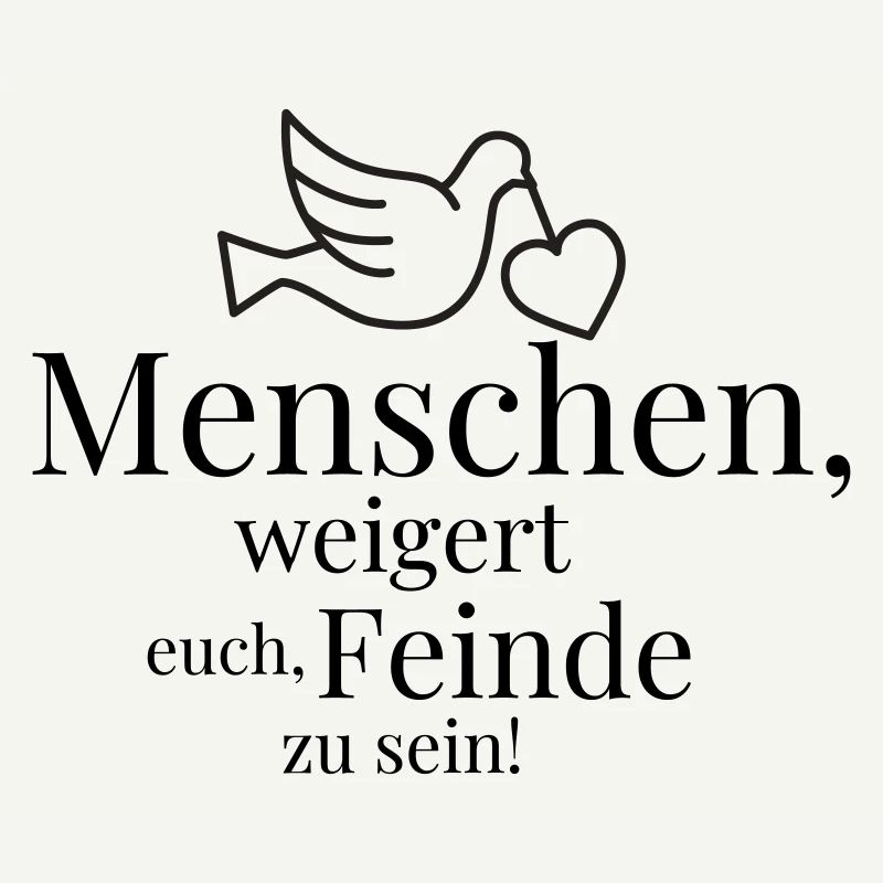 Peuple, refusez d’être ennemis !