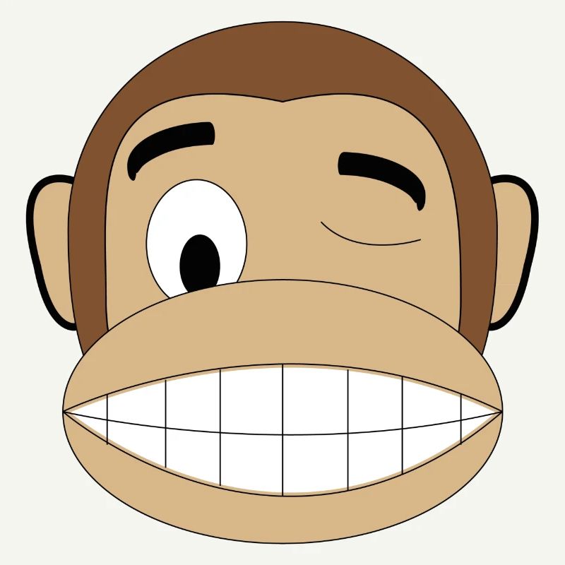 wink monkey