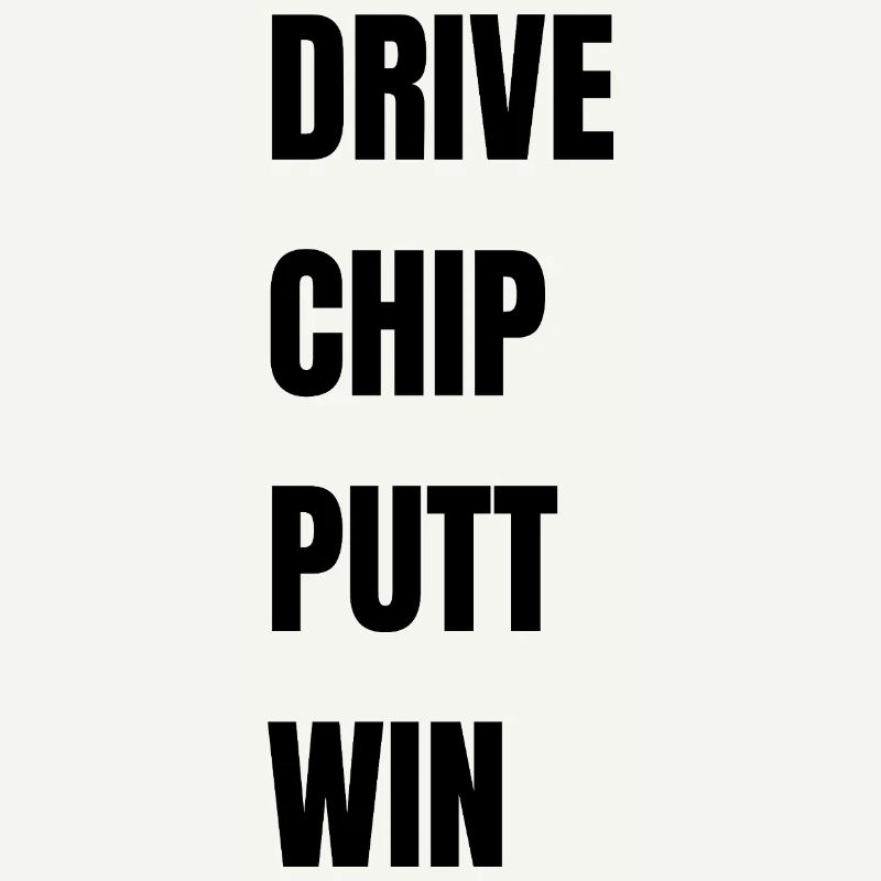 Golf Drive Chip Putt Win