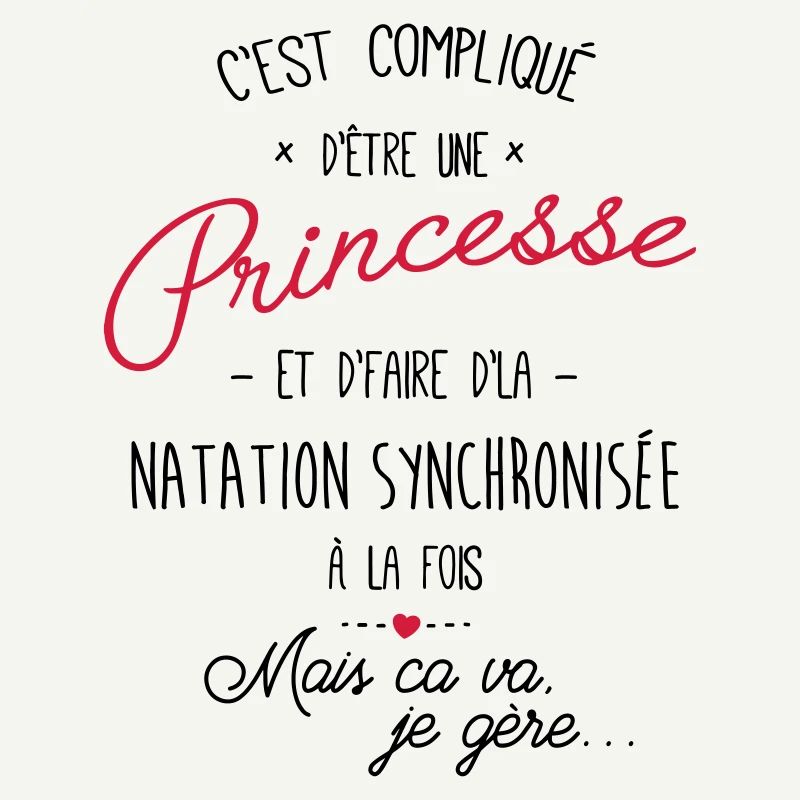princesse et Natation synchronisée
