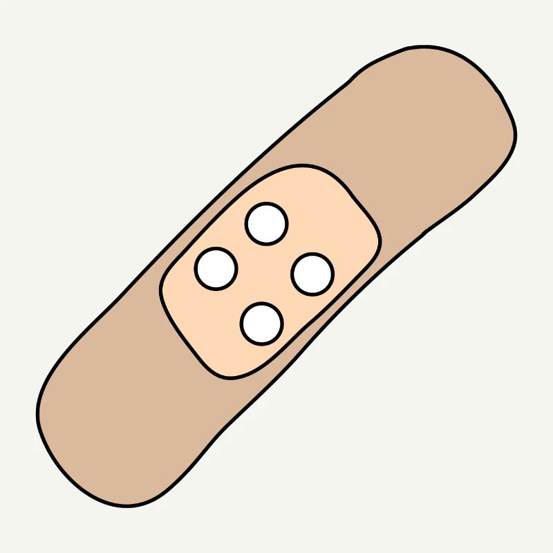 Patch, Wond, Letsel, Genezing, Cadeau Idee