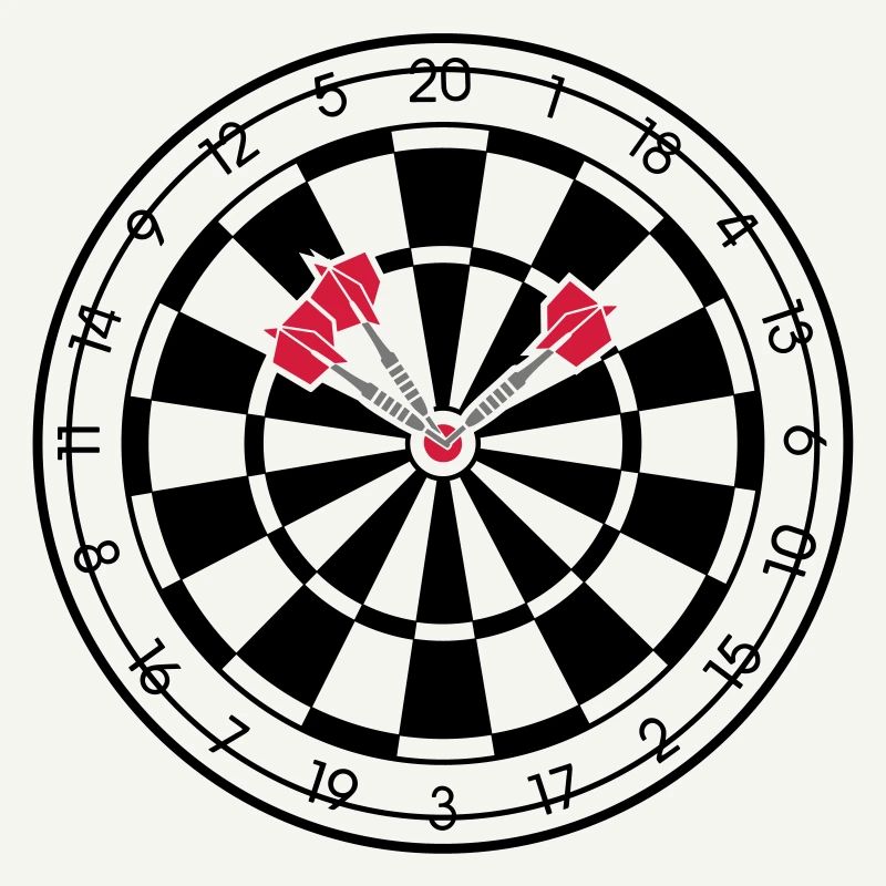 Triples Bulls Eye Jeu de fléchette Fléchettes