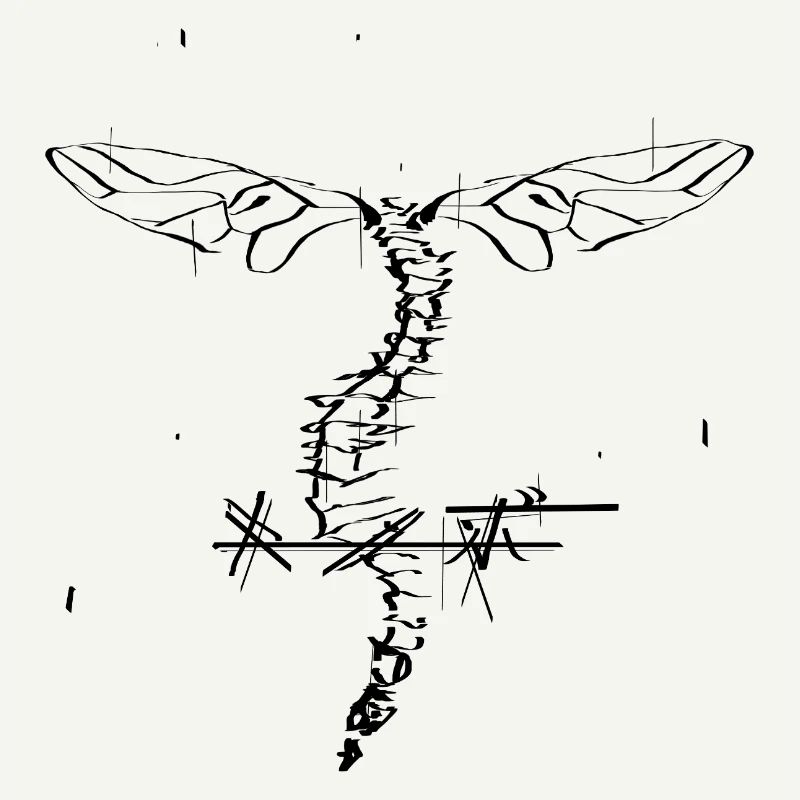 Bone dragonfly