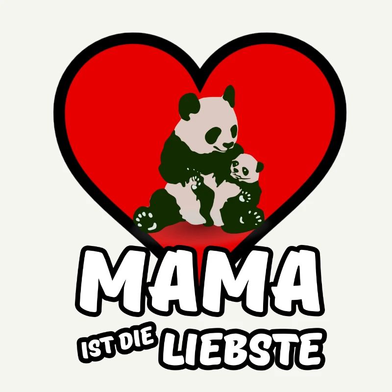 Mama ist die Liebste - Mutter, Muttertag, Geschenk
