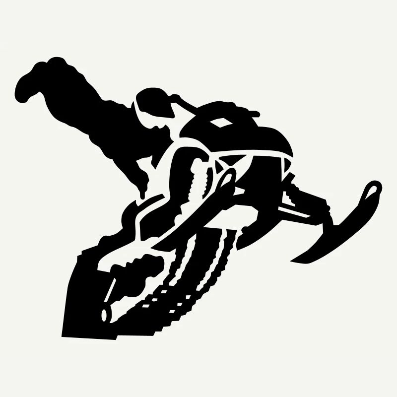 snowmobile stunt