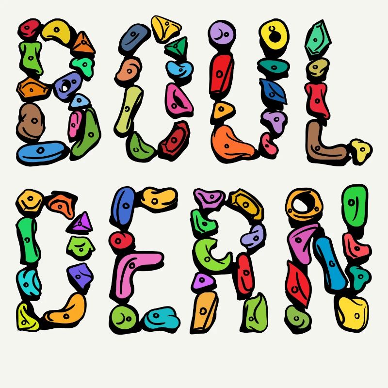 Bouldering boulder climbing scripture mountaineering